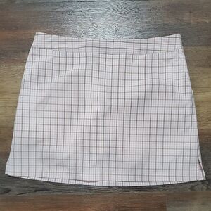 Adidas Pink Tan Mini Pencil Skorts Casual
